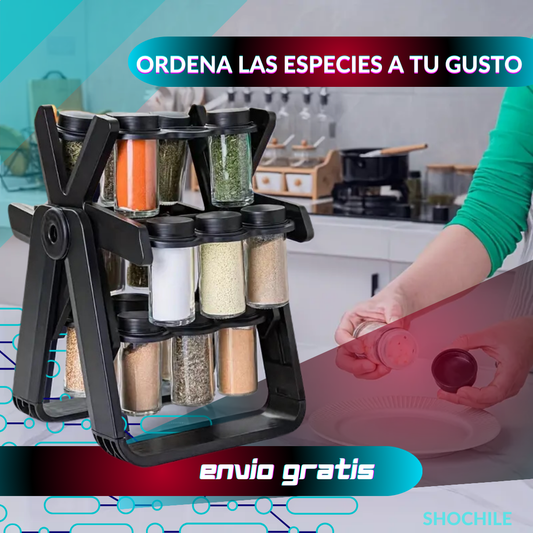 Organizador de Condimentos Giratorio